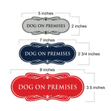 Designer Paws, Dog On Premises Wall or Door Sign