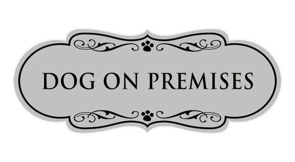 Designer Paws, Dog On Premises Wall or Door Sign