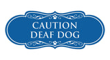 Designer Paws, Caution Deaf Dog Wall or Door Sign