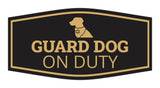 Motto Lita Fancy Paws, Guard Dog On Duty Wall or Door Sign