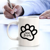 Dog Lover 11oz Plastic or Ceramic Coffee Mug | Homely Coffee Cups