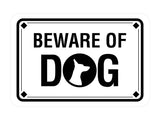 Classic Framed Diamond, Beware of Dog Wall or Door Sign