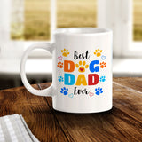 Best Dog Dad Ever 11oz Plastic or Ceramic Coffee Mug | Homely Coffee Cups