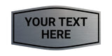 Fancy Custom Personalizable Wall or Door Sign | Your Custom Message | Enter Your Text | Easy to Install