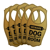 Motto Lita Beware Dog in Room Door Hanger