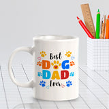 Best Dog Dad Ever 11oz Plastic or Ceramic Coffee Mug | Homely Coffee Cups