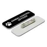 Animal Control Officer 1 x 3" Name Tag/Badge, (3 Pack)