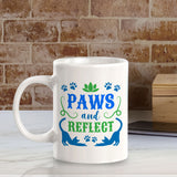 Paws And Reflect 11oz Plastic or Ceramic Mug | Homely Coffee Cups