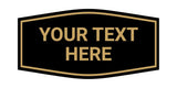 Fancy Custom Personalizable Wall or Door Sign | Your Custom Message | Enter Your Text | Easy to Install