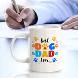 Best Dog Dad Ever 11oz Plastic or Ceramic Coffee Mug | Homely Coffee Cups