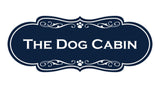 Designer Paws, The Dog Cabin Wall or Door Sign