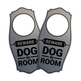 Motto Lita Beware Dog in Room Door Hanger