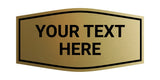 Fancy Custom Personalizable Wall or Door Sign | Your Custom Message | Enter Your Text | Easy to Install