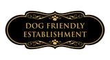 Designer Paws, Dog Friendly Establishment Wall or Door Sign