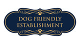 Designer Paws, Dog Friendly Establishment Wall or Door Sign