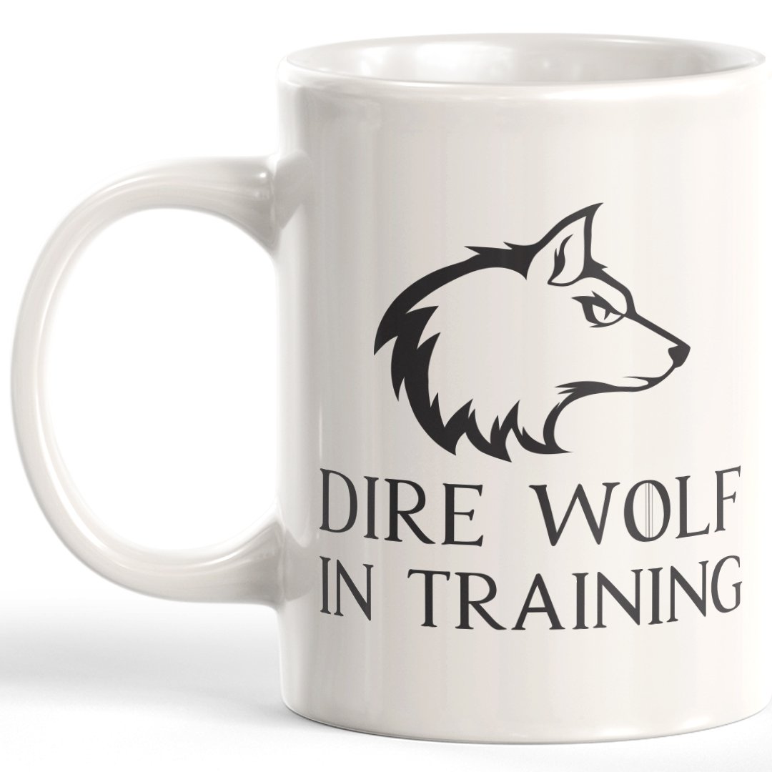 Dire Wolf In Training Coffee Mug - Gaucho Goods