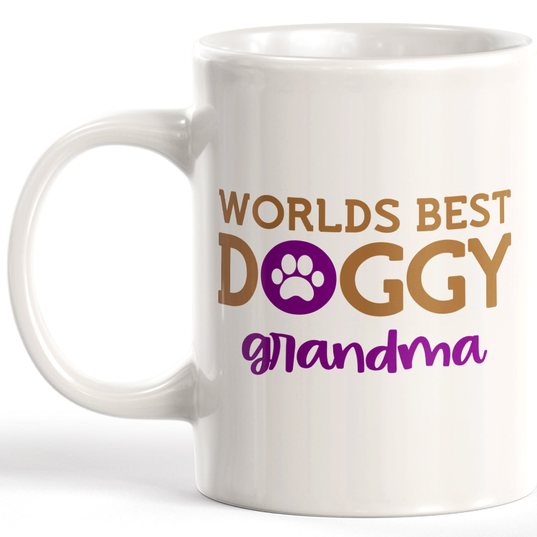 Worlds Best Doggy Grandma Coffee Mug
