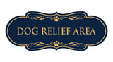 Designer Paws, Dog Relief Area Wall or Door Sign