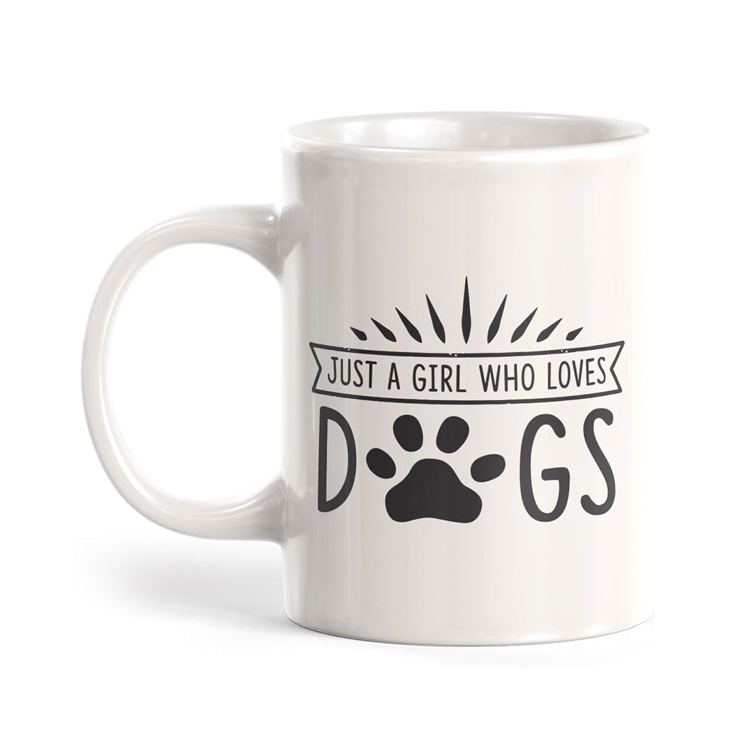 Just A Girl Who Loves Dogs Coffee Mug