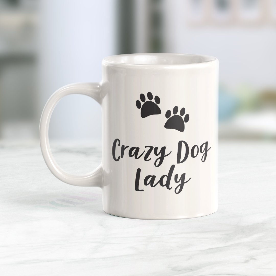 Crazy Dog Lady Coffee Mug - Gaucho Goods