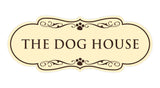 Designer Paws, The Dog House Wall or Door Sign