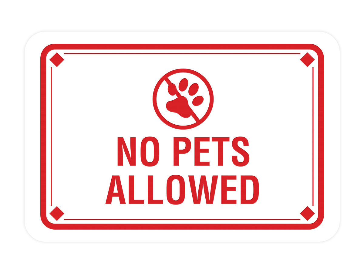 classic-framed-diamond-no-pets-allowed-wall-or-door-sign-gaucho-goods for Free Printable No Pets Allowed Signs Classic Framed Diamond, No Pets Allowed Wall or Door Sign – Gaucho Goods for Free Printable No Pets Allowed Signs