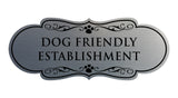 Designer Paws, Dog Friendly Establishment Wall or Door Sign