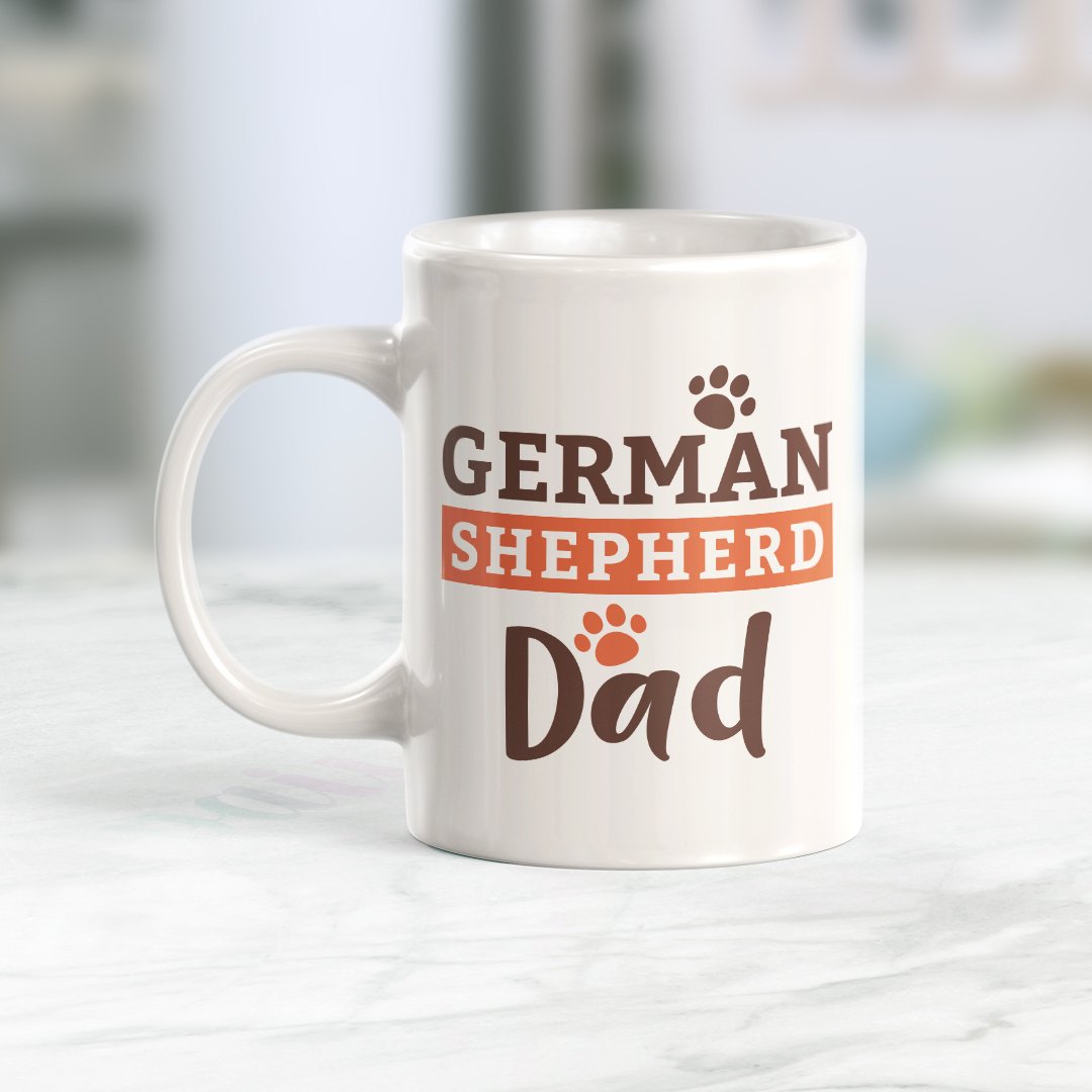 German Shepherd Dad Coffee Mug - Gaucho Goods