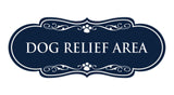 Designer Paws, Dog Relief Area Wall or Door Sign