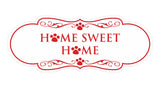 Designer Paws, Home Sweet Home Wall or Door Sign