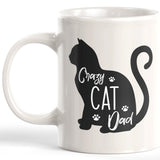 Crazy Cat Dad Coffee Mug - Gaucho Goods