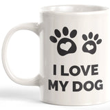 I Love My Dog Coffee Mug - Gaucho Goods