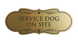 Designer Paws, Service Dog On Site Wall or Door Sign