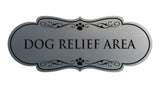 Designer Paws, Dog Relief Area Wall or Door Sign