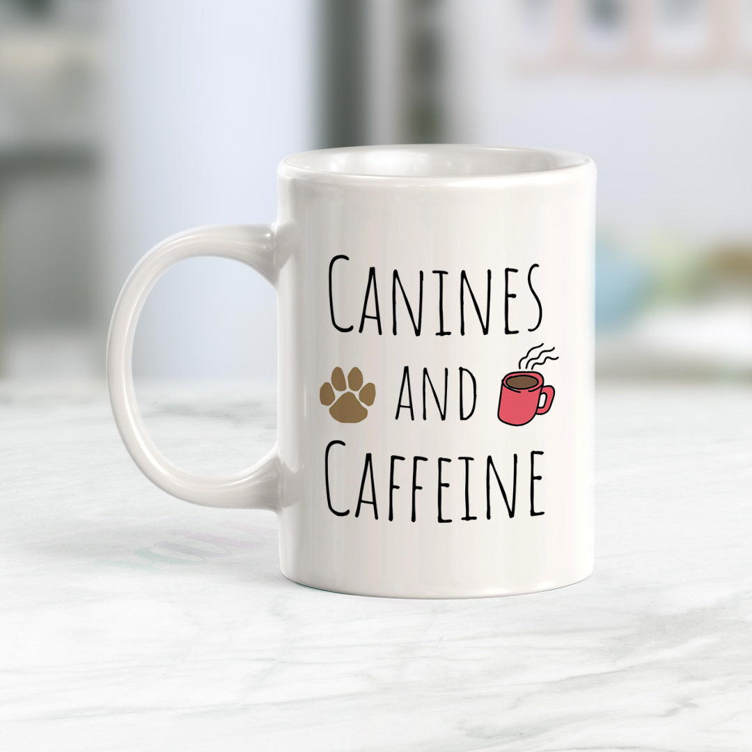 Canines & Caffeine Coffee Mug