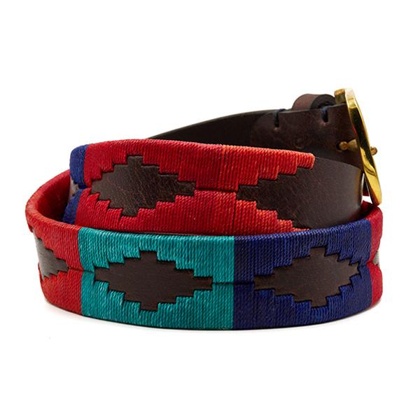 Gaucho Goods Mens Premium Hand-Stitched Leather Belt (San Miguel) - Gaucho Goods