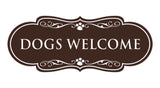 Designer Paws, Dogs Welcome Wall or Door Sign