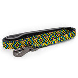 Paws and Pups Durable 6ft Nylon Dog Leash with neoprene padded handle - Aztec - Gaucho Goods