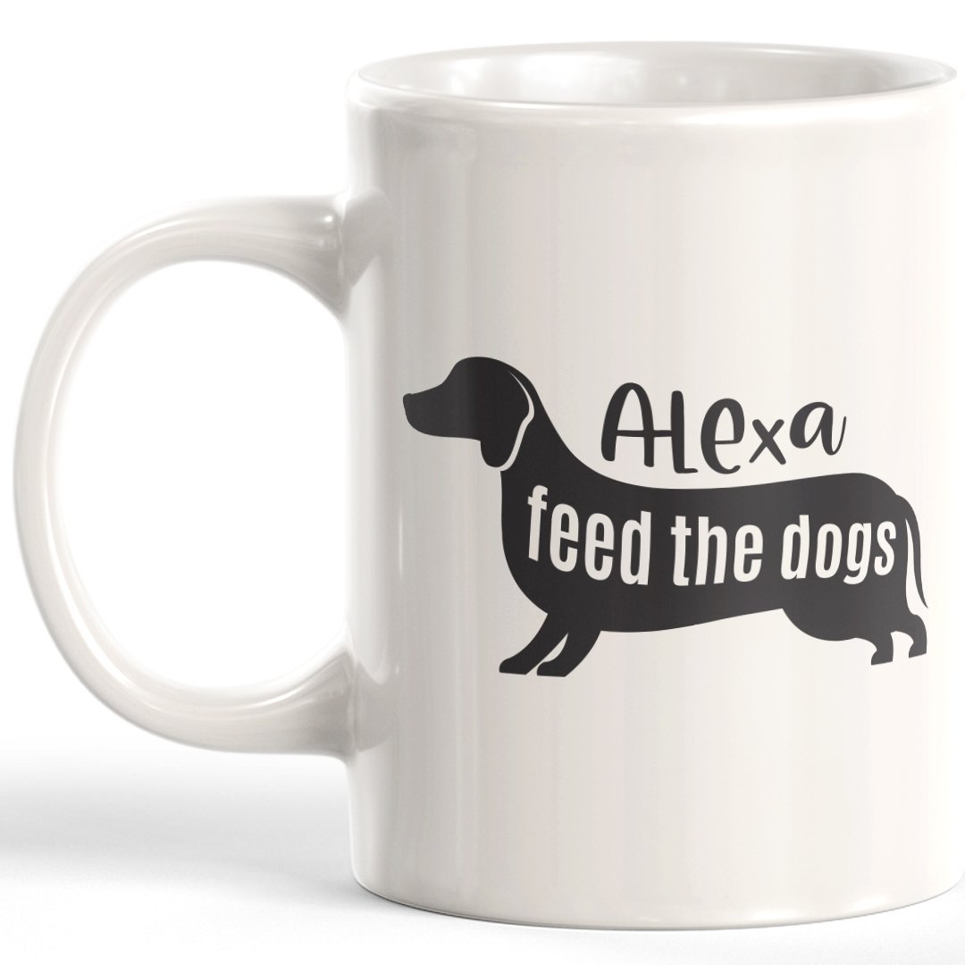 Alexa Feed The Dogs Coffee Mug - Gaucho Goods