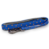 Paws and Pups Durable 6ft Nylon Dog Leash with neoprene padded handle - Orange Polka Dot - Gaucho Goods