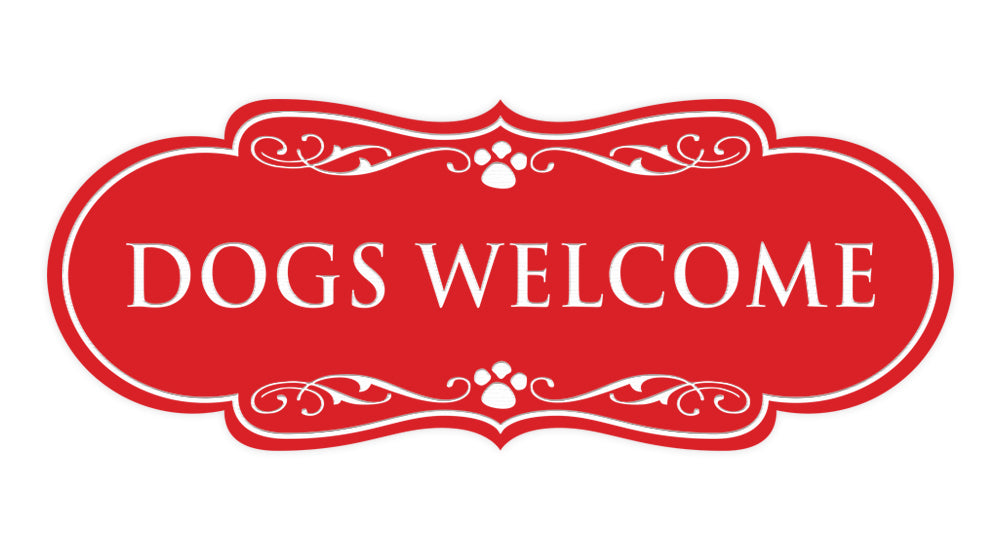 Designer Paws, Dogs Welcome Wall or Door Sign