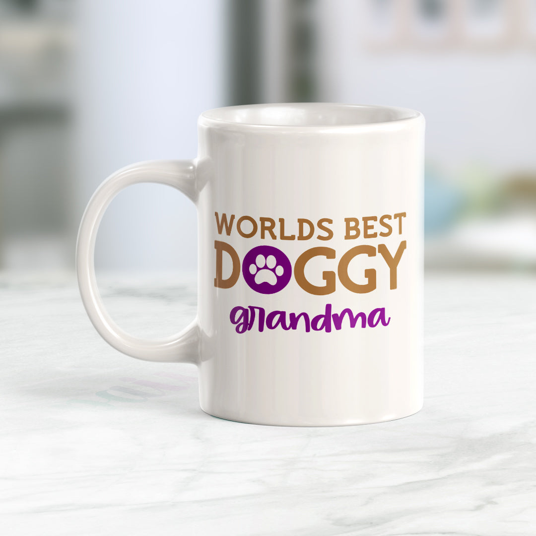 Worlds Best Doggy Grandma Coffee Mug