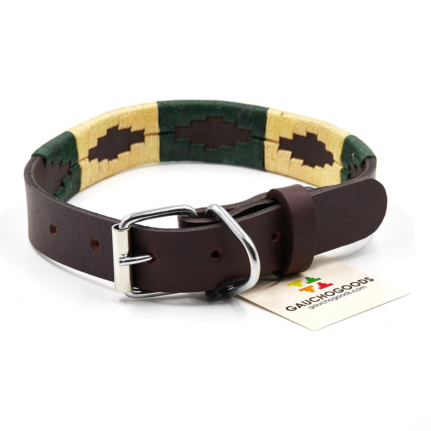 Palm Desert Leather Dog Collar – Gaucho Goods - Main Image